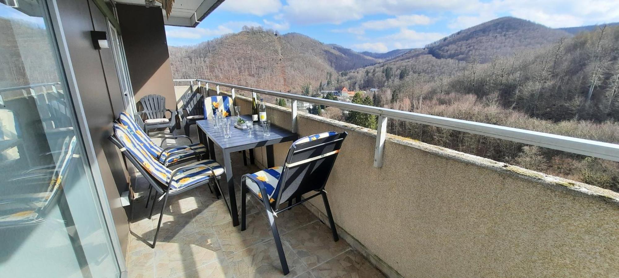 Ferienwohnung Penthouse Wolke 16 Mit Schwimmbad Und Saunanutzung Bad Harzburg Exterior foto